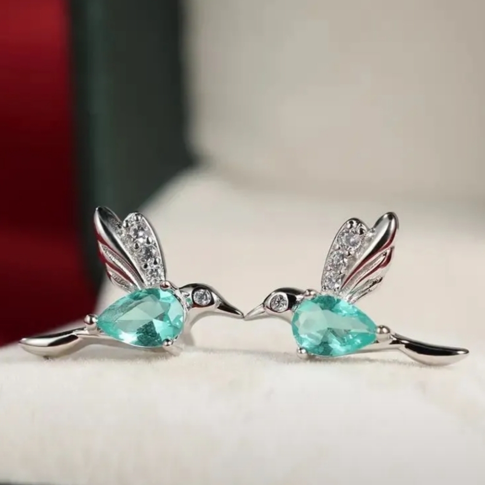 Exquisite Hummingbird Earrings